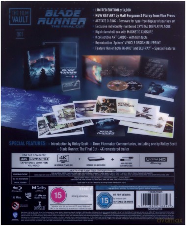 Łowca androidów (Blade Runner) (The Film Vault) [Blu-Ray 4K]+[Blu-Ray]