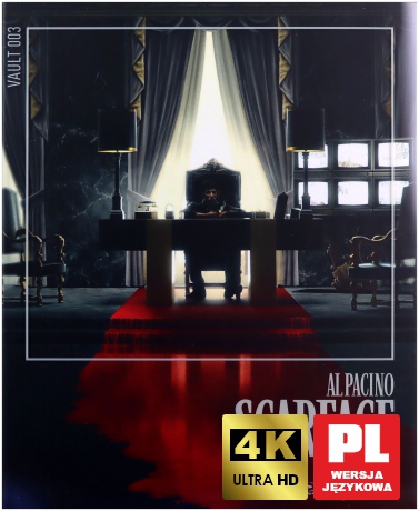 Człowiek z blizną (The Film Vault) [Blu-Ray 4K]+[Blu-Ray]