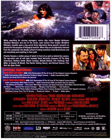 Piranha (Pirania) [Blu-Ray]