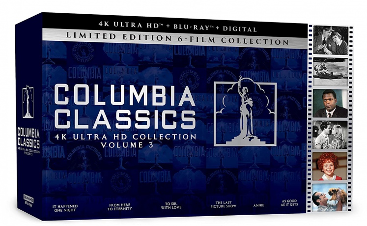 Columbia Classics Collection: Volume 3: Ich noce | Stąd do wieczności | To Sir with Love | Stąd do wieczności | Annie | Lepiej być nie może [BOX] [7xBlu-Ray 4K]+[6xBlu-Ray]