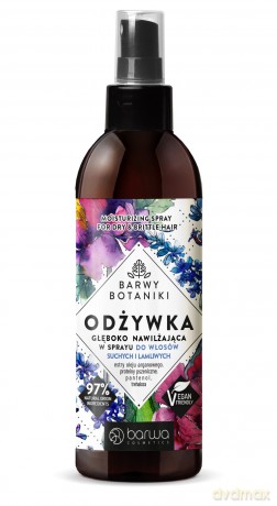 BARWA Barwy Botaniki Odżywka głęboko nawilżająca w sprayu do włosów suchych i łamliwych 250 ml