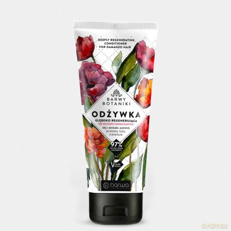 BARWA Barwy Botaniki Odżywka głęboko regenerująca do włosów zniszczonych 180 ml
