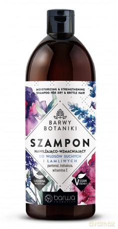 BARWA Barwy Botaniki Szampon nawilżająco - wzmacniający do włosów suchych i łamliwych 480 ml