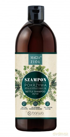 BARWA Magia Ziół Szampon Pokrzywa - do włosów przetłuszczających się 450 ml
