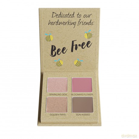 Bell Hypoallergenic Vegan Face&Eye Paletka do makijażu Bee Free 7.8g