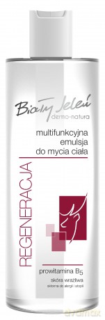 Biały Jeleń Dermo-Natura Multifunkcyjna Emulsja do mycia ciała - Regeneracja 400 ml