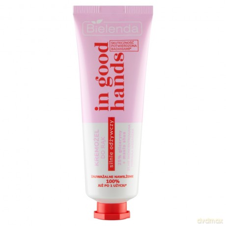 Bielenda In Good Hands Kremożel do rąk silnie odżywczy - 25% Gliceryny + Masło Shea 50 ml