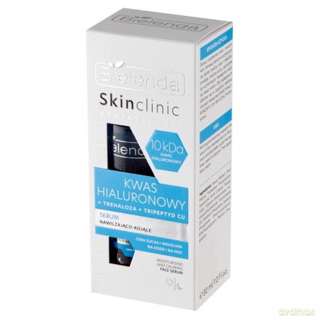 Bielenda Skin Clinic Professional Kwas Hialuronowy Serum nawilżająco-kojące na dzień i noc 30 ml