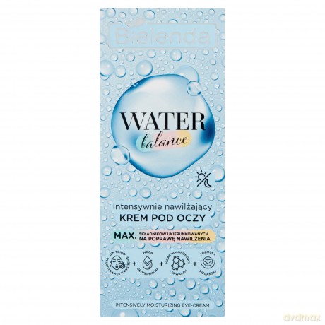 Bielenda Water Balance Intensywnie Nawilżający krem pod oczy na dzień i noc 15 ml