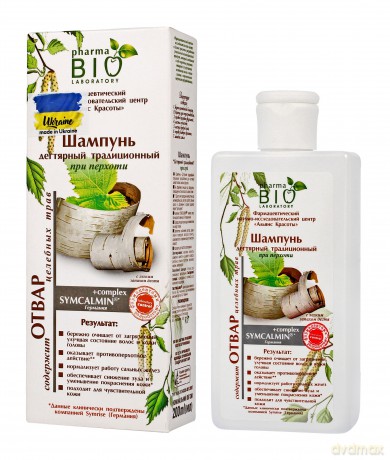 Bio Pharma Laboratory Tradycyjny Szampon przeciwłupieżowy z wyciągiem z Dziegciu 200 ml