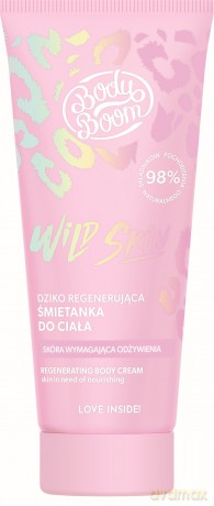 Body Boom Wild Skin Dziko Regenerująca Śmietanka do ciała dla skóry wymagającej odżywienia 200 ml