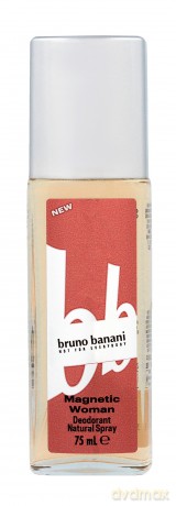Bruno Banani Magnetic Woman Dezodorant naturalny spray 75 ml