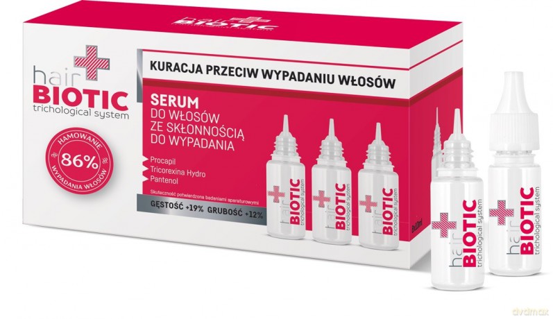 CHANTAL Hair Biotic Serum do włosów ze skłonnością do wypadania - ampułki-8 szt x 10 ml