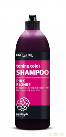 CHANTAL ProSalon Pink Blonde Szampon tonujący kolor do włosów blond,rozjaśnianych i siwych 500g