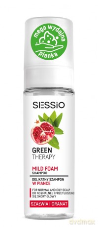CHANTAL Sessio Green Therapy Delikatny Szampon w piance - Szalwia i Granat 175g