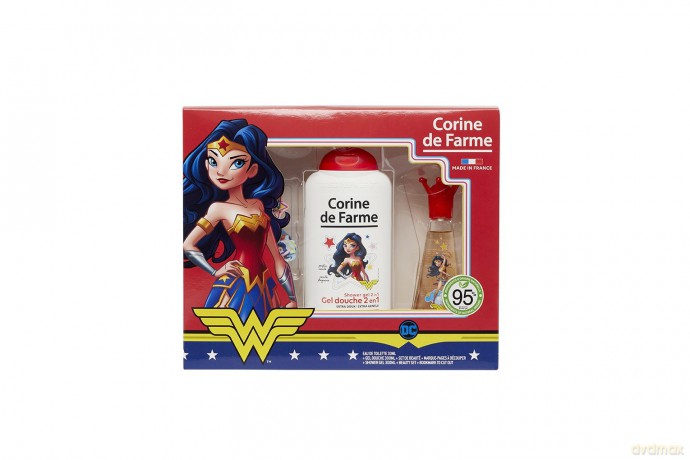 Corine De Farme Disney Zestaw prezentowy dla dziewczynek Wonder Woman