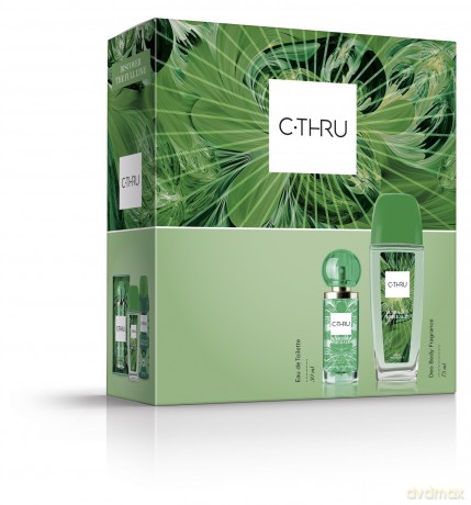 C-THRU Zestaw prezentowy Luminous Emerald (Woda toaletowa 30 ml+Deo Body Fragrance 75 ml)