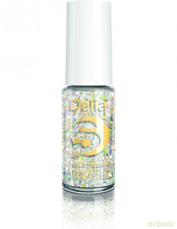 Delia Cosmetics Bling Bling Lakier do paznokci z brokatem nr 02 - Size "S" 5 ml