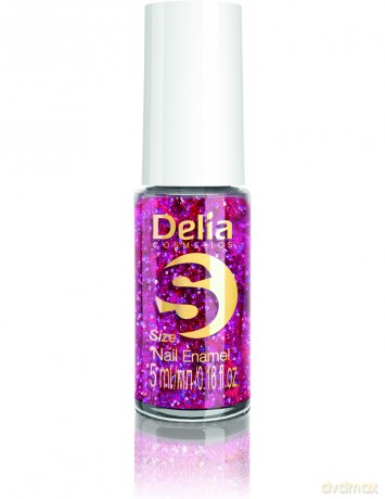Delia Cosmetics Bling Bling Lakier do paznokci z brokatem nr 04 - Size "S" 5 ml