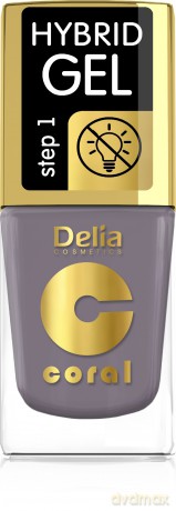 Delia Cosmetics Coral Hybrid Gel Emalia do paznokci nr 78 11 ml