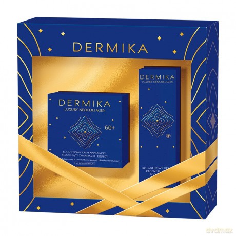 Dermika Zestaw prezentowy Luxury Neocollagen 60+ (Krem na dzień i noc 50 ml+Krem pod oczy 15 ml)