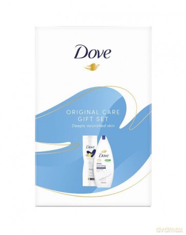Dove Zestaw prezentowy Original Care (żel pod prysznic 250 ml+balsam do ciała 250 ml)