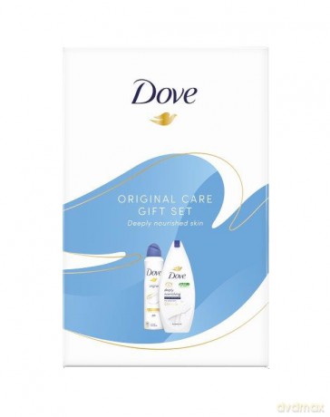 Dove Zestaw prezentowy Original Care (żel pod prysznic 250 ml+deo spray 150 ml)