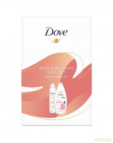 Dove Zestaw prezentowy Renewing Care (żel pod prysznic 250 ml+deo spray 150 ml)