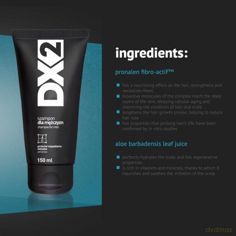 DX2 Szampon do włosów dla mężczyzn przeciw wypadaniu 150 ml