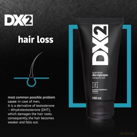 DX2 Szampon do włosów dla mężczyzn przeciw wypadaniu 150 ml