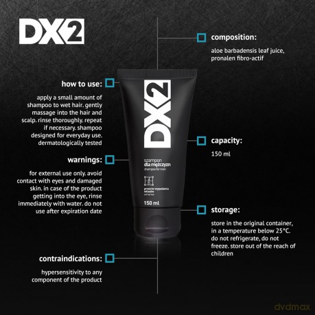 DX2 Szampon do włosów dla mężczyzn przeciw wypadaniu 150 ml