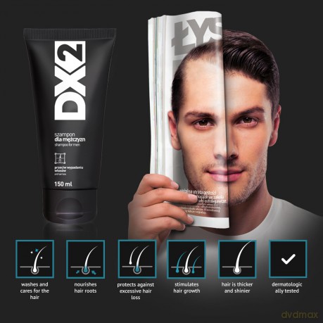 DX2 Szampon do włosów dla mężczyzn przeciw wypadaniu 150 ml