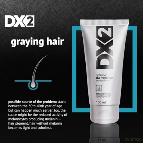 DX2 Szampon do włosów przeciw siwieniu ciemnych włosów150 ml