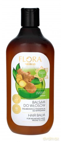 Ecos Lab Flora Balsam do włosów osłabionych z tendencją do wypadania - Imbir 500 ml
