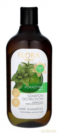 Ecos Lab Flora Szampon do włosów normalnych i przetłuszczających - Pokrzywa 500 ml