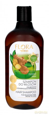 Ecos Lab Flora Szampon do włosów osłabionych z tendencją do wypadania - Imbir 500 ml