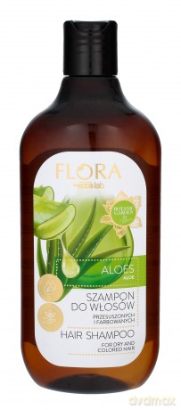 Ecos Lab Flora Szampon do włosów przesuszonych i farbowanych - Aloes 500 ml