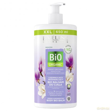 Eveline Bio Organic Ujędrniająco-Regenerujący Bio Balsam do ciała Kwiat Orchidei 650 ml