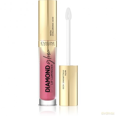 Eveline Diamond Glow Lip Luminizer Błyszczyk do ust z kwasem hialuronowym nr 09 4.5 ml