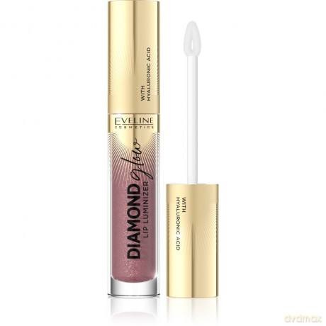 Eveline Diamond Glow Lip Luminizer Błyszczyk do ust z kwasem hialuronowym nr 11 4.5 ml