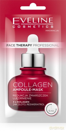 Eveline Face Therapy Professional Maska-ampułka Collagen 8 ml