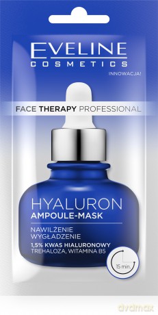 Eveline Face Therapy Professional Maska-ampułka Hyaluron 8 ml