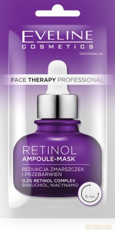 Eveline Face Therapy Professional Maska-ampułka Retinol 8 ml
