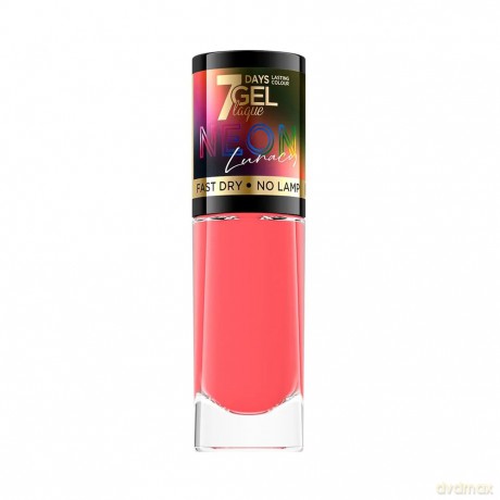 Eveline Gel Laque Żelowy Lakier do paznokci Neon Lunacy nr 81 8 ml