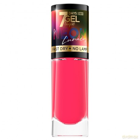 Eveline Gel Laque Żelowy Lakier do paznokci Neon Lunacy nr 82 8 ml