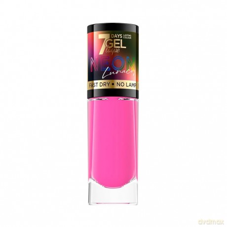 Eveline Gel Laque Żelowy Lakier do paznokci Neon Lunacy nr 83 8 ml