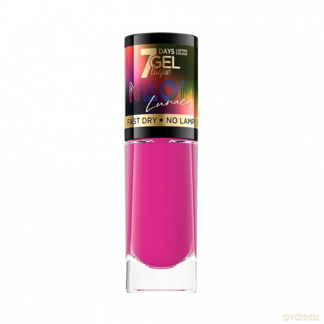 Eveline Gel Laque Żelowy Lakier do paznokci Neon Lunacy nr 84 8 ml