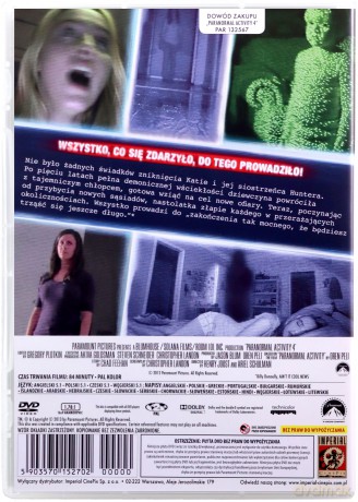 Paranormal Activity 4 [DVD]