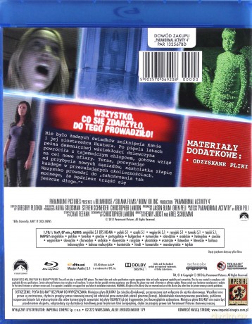 Paranormal Activity 4 [Blu-Ray]