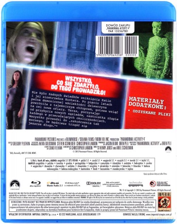 Paranormal Activity 4 [Blu-Ray]
